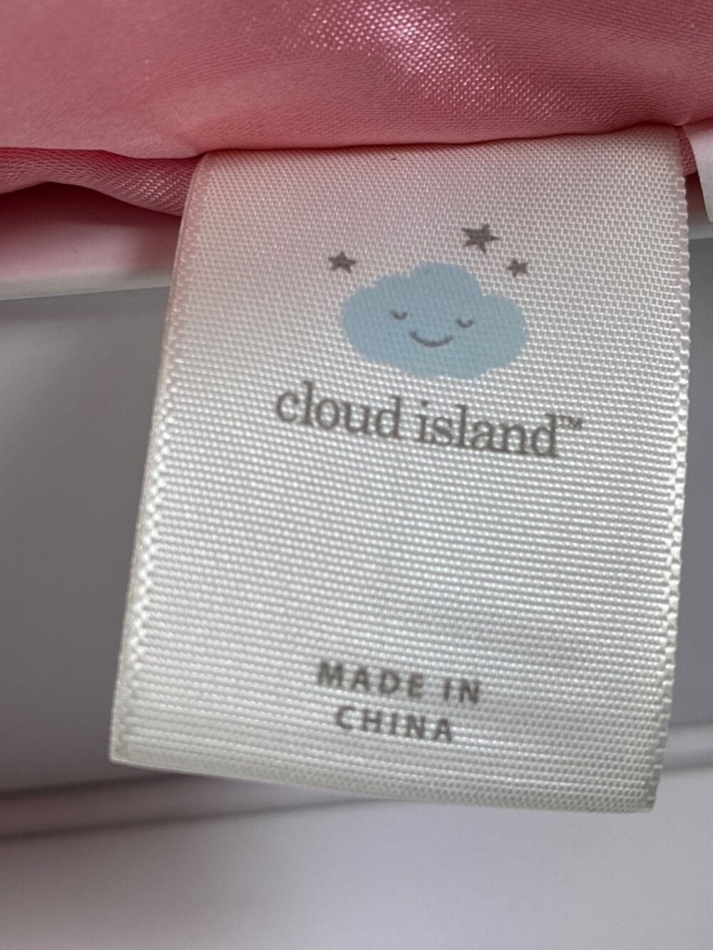Cloud Island Pink Flamingo Lovey Security Blanket Satin Back 14" Baby - Picture 7 of 10